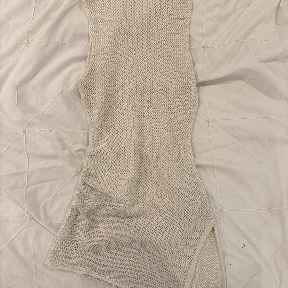 knit snatching mini dress